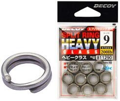 Кольцо заводное Decoy Split Ring Heavy #10 8 шт