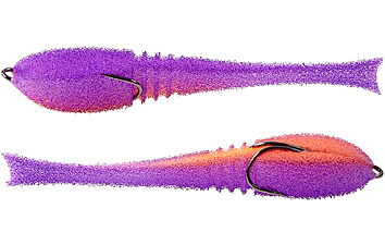 Приманка ПрофМонтаж Dancing Fish 4.5" reverse tail 5 шт