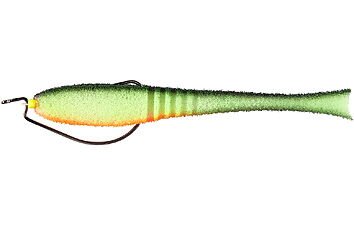 Приманка ПрофМонтаж Dancing Fish 5" reverse tail offset 5 шт