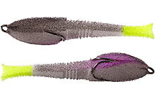 Приманка ПрофМонтаж Dancing Fish 3.5" 5 шт - фото 5