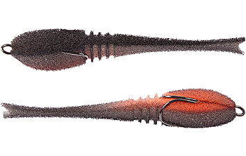 Приманка Профмонтаж Dancing Fish 4.5" reverse tail 5 шт