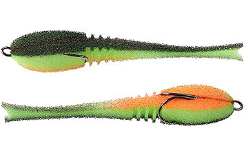 Приманка ПрофМонтаж Dancing Fish 4.5" reverse tail 5 шт