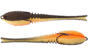 Приманка ПрофМонтаж Dancing Fish 4.5" reverse tail 5 шт