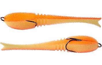 Приманка ПрофМонтаж Dancing Fish 4.5" reverse tail 5 шт