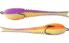 Приманка ПрофМонтаж Dancing Fish 4.5" reverse tail 5 шт - фото 5