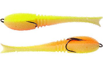 Приманка ПрофМонтаж Dancing Fish 4.5" reverse tail 5 шт