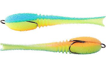 Приманка Профмонтаж Dancing Fish 4.5" reverse tail 5 шт