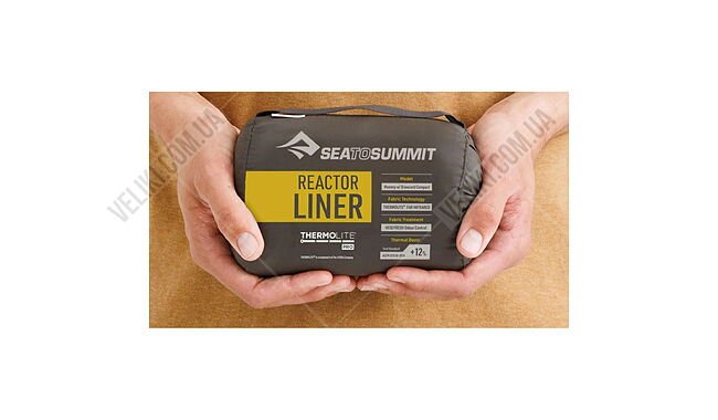 Вкладыш для спального мешка Sea to Summit Reactor Standard - дополнительное фото 6