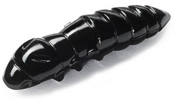 Силікон FishUP Pupa 1.2" (10шт) #101 - Black, cheese taste