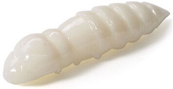 Силікон FishUP Pupa 1.2" (10шт) #009 - White, cheese taste