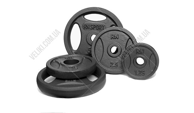 Скамья для жима RN-Sport ReadMeBlack + штанга с дисками RN-Sport 75 кг - дополнительное фото 1