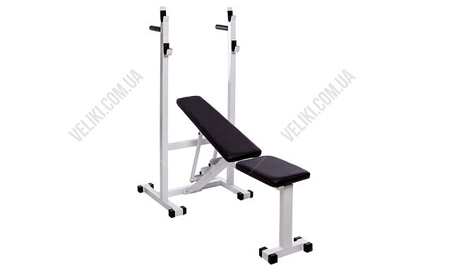 Скамья для жима RN-Sport ReadMeBlack + штанга 75 кг - дополнительное фото 2