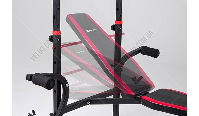 Лава для жиму RN-Sport з тягою + Штанга 4 грифи 115 кг - дополнительное фото 2