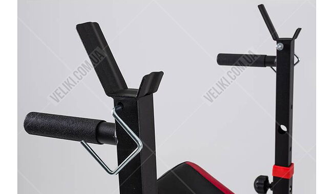Лава для жиму складана RN-Sport з тягою + Штанга 4 грифи 100 кг - дополнительное фото 8