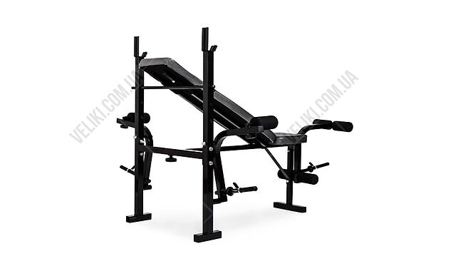 Лава для жиму складана RN-Sport з тягою + Штанга 4 грифи 100 кг - дополнительное фото 3