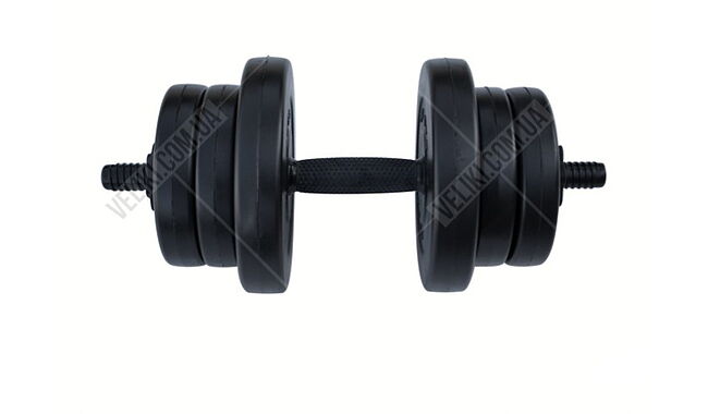 Скамья для жима RN-Sport + гантели композитные по 11 кг - дополнительное фото 1