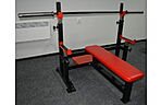 Скамья для жима RN-Sport горизонтальная со страховкой - фото 1