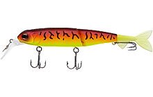 Воблер Imakatsu Power Bill Minnow SP 115mm 13.0g #46 Matt Red Hot Tiger - фото 1