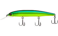 Воблер Imakatsu Super Dardo 115SP 115mm 15.0g #48 Striped Red Tiger (1.2-2.0m) - фото 2