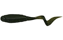 Силікон Jackall Rhythm Curly 5" Watermelon Pepper (5шт/уп) - фото 1