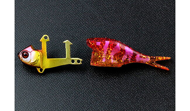 Воблер Jackall Jeublu 52S 52mm 6.4g Red & Gold Gill - дополнительное фото 2