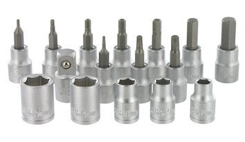 Комплект насадок VAR DV-10700 3/8"