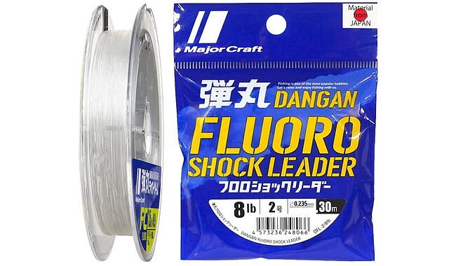 Флюорокарбон Major Craft Dangan Fluoro Shock Leader 30 м #0,6 0,128 мм - фото 1
