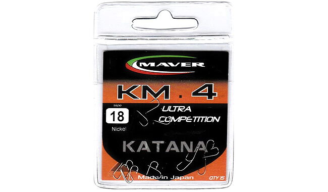 Гачок Maver Amo Katana Match Serie KM4 №16 (15шт/уп) - фото 1