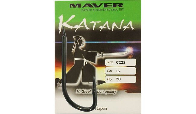Крючок Maver Katana С222A 18 15 шт - фото 1