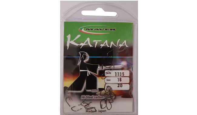 Гачок Maver Amo Katana 1135A №18 (20шт/уп) - фото 1