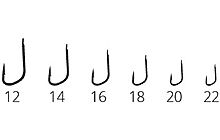 Гачок Maver Amo Katana Match Serie KM5 №18 (15шт/уп) - дополнительное фото 2