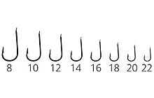 Крючок Maver Katana 1041A 14 20 шт - дополнительное фото 2