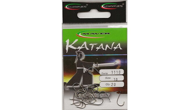 Крючок Maver Katana 1115A 10 20 шт - фото 1