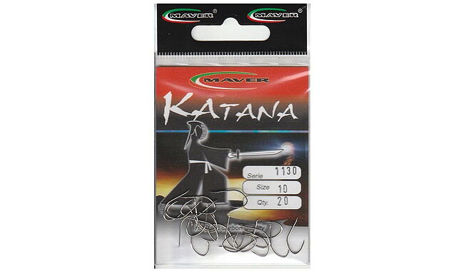 Крючок Maver Katana 1130A 10 20 шт - фото 1