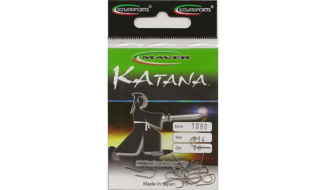 Гачок Maver Amo Katana 1090A №12 (20шт/уп) - фото 1