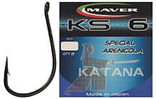 Крючок Maver Katana KS06A 09 15 шт - фото 1