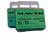 Набор грузил Maver Power Shots 8 0,070 г 100 г - фото 1