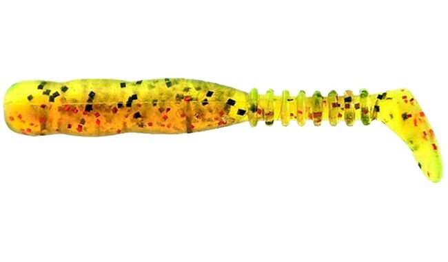 Силікон Reins Rockvibe Shad 2" B66 Electric Shad (16 шт/уп.) - фото 2