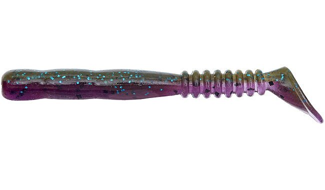 Силікон Reins Rockvibe Shad 2" B66 Electric Shad (16 шт/уп.) - фото 9