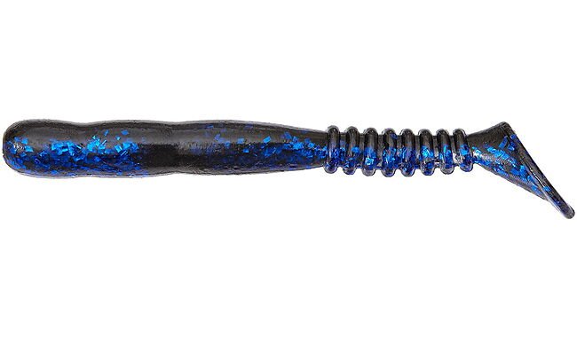Силікон Reins Rockvibe Shad 3" B61 Chart Pepper/Motoroil Red Gold (12 шт/уп.) - фото 4