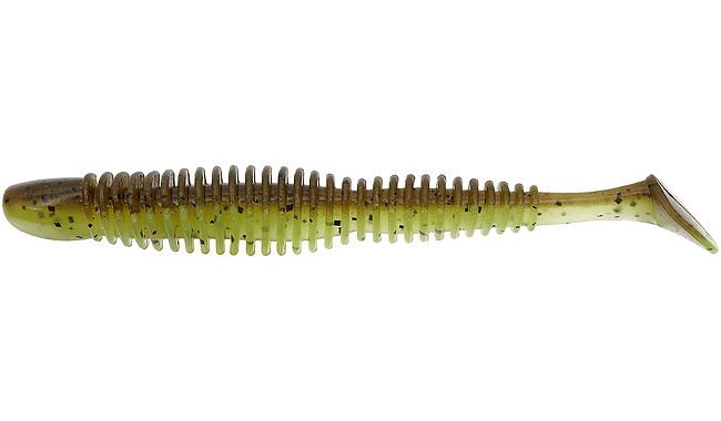 Силікон Reins Bubbring Shad 4" B20 Tomato Craw (6 шт/уп.) - фото 3