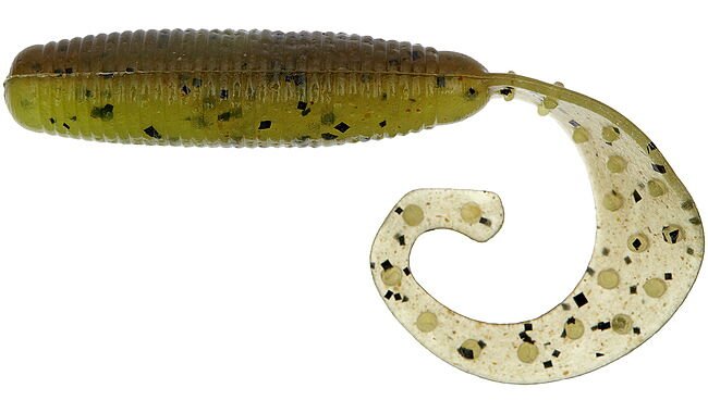 Твистер Reins Fat G-Tail Grub 4" 8 шт - фото 2