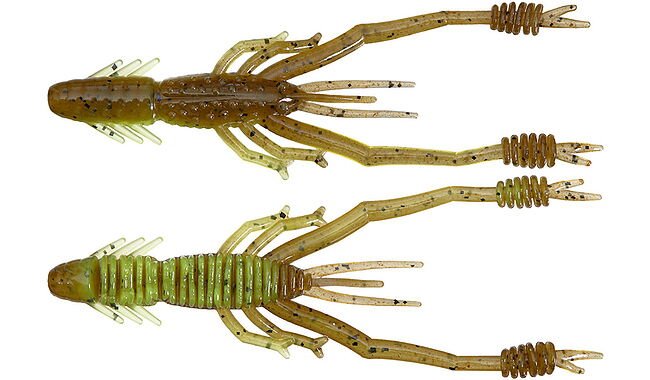 СилІкон Reins Ring Shrimp 4" B11 Blue Belly (6 шт/уп.) - фото 2