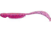 Силікон Reins Curly Shad 3.5" 606 PINK LOX (14 шт/уп.) - фото 4