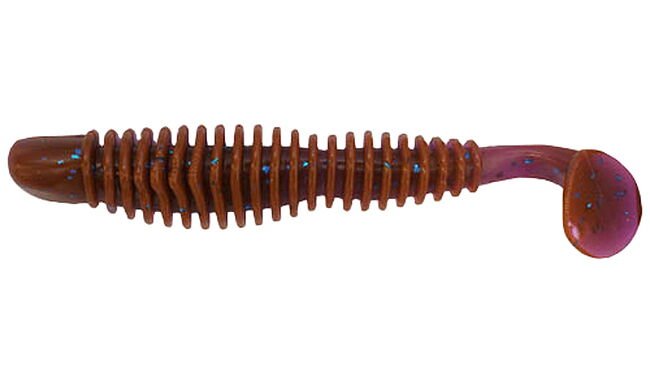 Силікон Reins Bubbring Shad 4" B20 Tomato Craw (6 шт/уп.) - фото 4