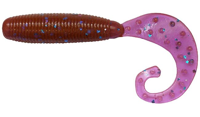 Силікон Reins Fat G-Tail Grub 2" U003 UV Sculpin (ультрафіолет) (20 шт/уп.) - фото 4