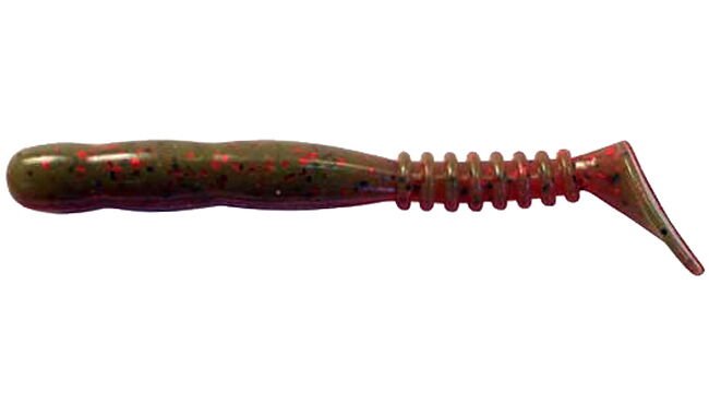 Силікон Reins Rockvibe Shad 2" B66 Electric Shad (16 шт/уп.) - фото 3