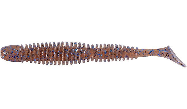 Силікон Reins Bubbring Shad 4" B20 Tomato Craw (6 шт/уп.) - фото 24