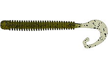 Силікон Reins G-Tail Saturn 4" 592 Bucksy Chart (12 шт/уп.) - фото 4