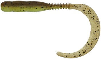 Силікон Reins Curly Curly B08 Green Pumpkin Chart Melon (12 шт/уп.)